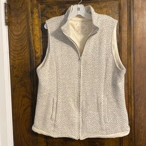 Altar’d State Vest - Gray & Tan - Size Medium